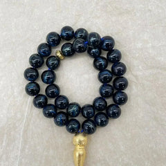 10mm 33PCS Glass Tasbih Islamic Prayer Beads Bracelet for Women