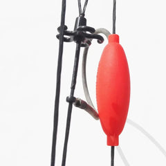 1pc Archery Peep Protect Umbrella Silica Black Red Peep Guard Protection for Outdoor Sport Hunting Training Shooting Accessories