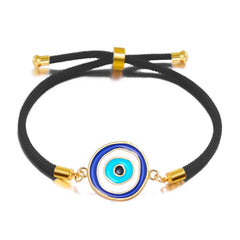 Turkish Evil Eye Bracelets For Women Men Handmade Braided Black Red Rope Lucky Bracelet Fashion Couple Friendship Jewelry Gifts