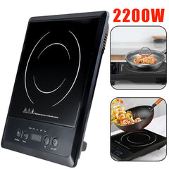 2200W Portable Induction Cooktop with 5 Preset Programs