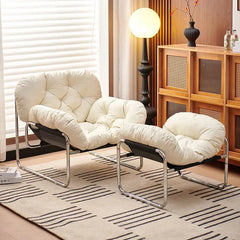 X&D Italian Style Single Corner Sofa Chair Retro Style Indoor Clothing Store Photo Chair Modern And Antique Style Balcony Leisure Chair Living Room Furniture