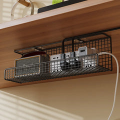 Metal under desk storage rack product image