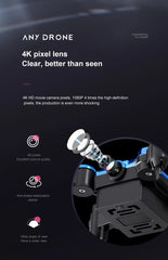 K04 Mini Folding Storage Aircraft Mini Drone Aerial Photography High Definition Explosive drone 4k profesional mavic air2