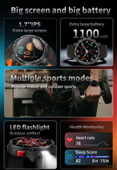 New T-Rex3 Ultra 1100mAh Battery Smart Watch GPS Track Compass IP69K Waterproof Sports tracker Outdoors Military Smartwatches