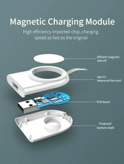 Magnetic Watch Wireless Charger Dock Base For iWatch Series 10 9 8 7 6 5 4 SE/3/2 Utlra Portable Travel Wireless Charging Stand