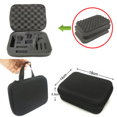 Eva Storage Bag Tool Case Waterproof Oxford Cloth Zipper Bag Shockproof Sponge Box Fishing Gear Organizer Carring Pouch Camera