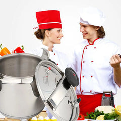 30 Quart olla de presion grande & stainless steel pressure cooker & large steamer cooking pressure canners,safety lock Explosion Kitchen Tools, Cooking Utensils