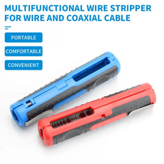 Multifunctional Cable Wire Stripper Cutter Pliers Portable Hand Tool with Anti-skid Handle Hardware Tool