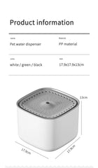 3L Large Capacity Canine Cat Dog Pet Circulating Filter Pet Fountain Feeder Automatic Water Dispenser with USB Port for Pets
