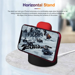 New Upgraded 2-in-1 Silicone Stand for Apple Watch iphone for Airpods Charging Base for iwatch Night Dock for IPhone14 15Pro Max