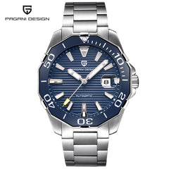 2025 New Brand PAGANI DESIGN 1617 Men's Military Sport Mechanical Watches Waterproof Stainless Steel Top Brand Luxury Men Watch