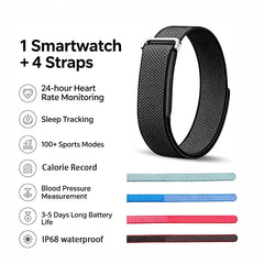 VALDUS Air Band Smart Bracelet Man Woman Heart Rate Blood Pressure Calorie HRV Waterproof Long Battery Life NFC Fitness Tracker
