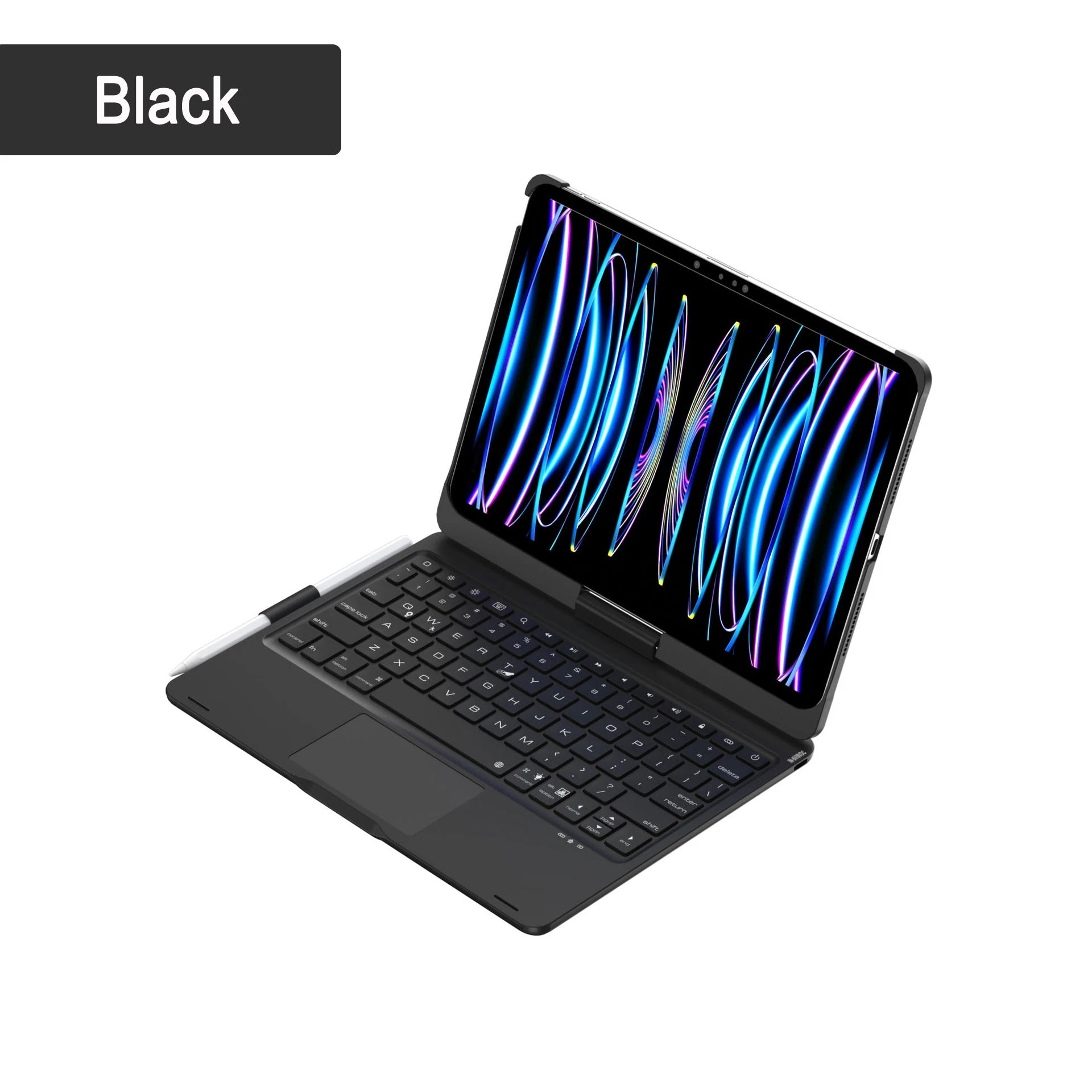 360° Magic Keyboard Case For iPad Air 11 13 M2 M3 2025 Air 4 5 10.9 For iPad Pro 11 12.9 13 10th Gen 11th A16 10.2 7/8/9th Folio