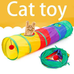 Cat Tunnel Pet Tube Collapsible Play Toy Indoor Outdoor Kitty Puppy Toys for Puzzle Exercising Training Pet Shop