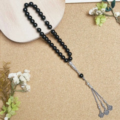 10mm 33PCS Glass Tasbih Islamic Prayer Beads Bracelet for Women