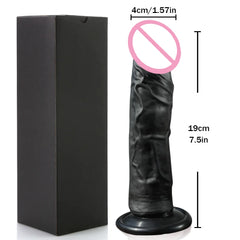 Realistic Silicone Dildo with Suction Cup G-Spot Anal Dildos Strapon Dick Butt Plug Masturbat Adult Sex Toys for Man Women