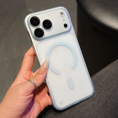 Frameless Ultra Thin Matte Translucent For Magsafe Case for iPhone 17Air 16 15 14 Plus 13 12 11 17 Pro Max Hard PC Frosted Cover