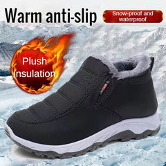 Men’s Winter Cotton Casual Shoes Chunky Sole
