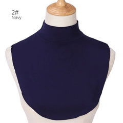 New Soft muslim women's neck cover modal jersey Full cover high neck turtle neck cover islamic clothing ladies clothes accessory