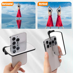 Smartphone Mirror Reflection Clip – Adjustable Selfie Tool