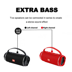Subwoofer Caixa De Som Bluetooth Speaker Portable Sound Box Music Wireless Woofer Bass Computer PC TV Radio FM 10W Powerful Big