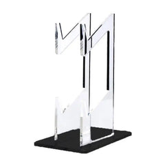 1/2PCS Clear 2 Layer PS5 PS4 Controller Stand With Headphone Holder Game Accessories Organizer Storage Rack For 1/2 Controllers