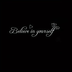 Inspire Motivational Quote Decal You Are Beautiful Mirror Vinyl Sticker Believe in yourself Stickers Bathroom Fitting Room Decor