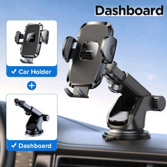 Joyroom 360° Long Arm Car Phone Holder Universal Air Vent GPS Stand Rotating Dashboard Mobile Cell Support For iPhone Samsung