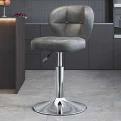Commercial high platform chair, high footstool chair, adjustable height, rotatable, bar counter chair, front desk cashier stool Kitchen & Dining Furniture