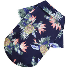 Hawaiian Style Pet Dog Clothe Summer SandBeach Dog Shirts for Small Medium Dogs Puppy Cat Clothing Ropa Perro Pug French Bulldog Pet Shop Pet Clothing