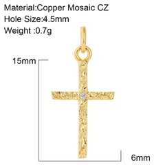 Y2K Boho Cross Our Lady Necklace for Women Golden Jesus Angel Choker Diy Pendant Stainless Steel Chain High Quality Jewelry