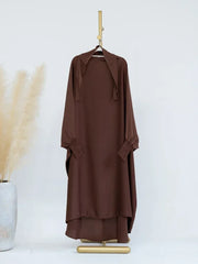 Ramadan Muslim Dress Girls Kids Prayer Garment Hijab Dress Child Hooded Abaya Full Cover Niqab Islam Dubai Eid Robe 2026 Jilbab