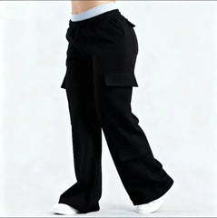 2026 Women‘s Wide Leg Cargo Pants