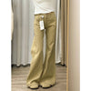 Ladies Jeans Flare Trousers Leisure Slimming Vintage Inspired Autumn  High Waist Bell  Women's pants Flared jeans jeans y2k - XT-KLSG-529 / XXL