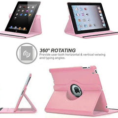 For iPad 2 3 4 Case 360 Rotating Stand Tablet Cover For iPad Air 1 2 3 4 5 10.9 Pro 11 9.7 5th 6th 10.2 7th 8th 9th 10th Cases