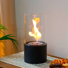 Tabletop Candle Lantern Indoor Outdoor Portable Tabletop Lantern for Home Kitchen Living Room Garden Balcony