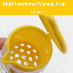 Manual Lemon Juicer Portable Mini Lemon Squeezer Citrus Juicer Reamer Hand Held Easy Juicer for Lemon Orange Limes Citrus