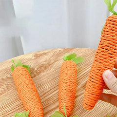 Cat Toys Sound Carrot Cuddle cat stick since fun fun cat teething stick anti-bite cat scratch board pet supplies Pet Shop, Pet Toys