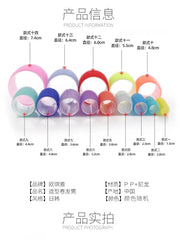 Hair Rollers Self Grip Hook Hair Curlers Heatless Roller Salon Dressing Curlers Jumbo Size Sticky Hair Styling Tools