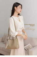 Hong Kong Luxury Genuine Leather Crossbody Bag for Women