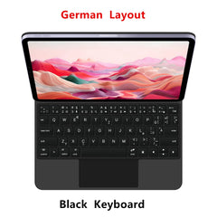 Magic Keyboard for iPad A16 2025 11th 11" Magnetic Case for iPad 10 10th 11th Generation Floating Stand Multi-Touch Keyboard