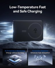 Baseus Qi2 Magnetic Power Bank 10000mah 15W Wireless Charging 22.5W Wired Charge Qi2-Certified for iPhone 16 15 14 13 12 Pro Max