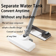 Cordless handheld vacuum cleaner, 15000PA suction power, 8-in-1 function, with LED light, 3000mAh battery.