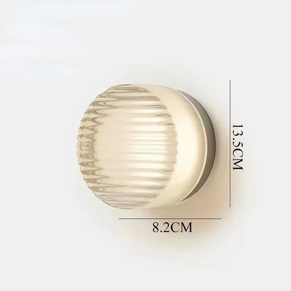 Modern Round Wall Lamp LED Acrylic Wall Light Sconce Living Room Aisel Corridor Bedroom Bathroom Home Decoration Indoor Lighting