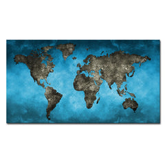 Vintage World Map Picture Canvas Painting Retro Map Posters Prints Wall Art Picture Quadro for Living Room Home Decor Cuadros