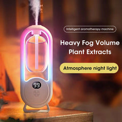 Smart Essential Oil Diffuser 5-Speed Adjustable Speed Household Fragrance Machine Kitchen & Bathroom Deodorizer Atomizer Home Decor