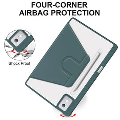 For Lenovo Xiaoxin Pad Pro 12 7 2025 Case TB375FC Acrylic Rotating Stand Tablet Funda For Lenovo Tab P12 12.7 inch TB371FC 2023