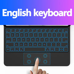 Magic Keyboard for iPad Air 6 2024 Case for iPad Pro 13 Inch Pro 11 2024 for iPad Pro 12.9 Air 5 Air 4 10.9 with LCD Display