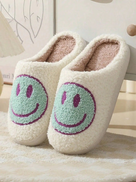 Children's Autumn and Winter Home Indoor Cotton Slippers Warm Thick-Soled Home Plush Slippers