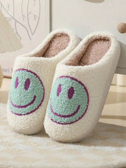 Children's Autumn and Winter Home Indoor Cotton Slippers Warm Thick-Soled Home Plush Slippers